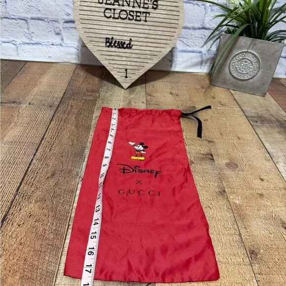 GUCCI X DISNEY MICKEY MOUSE COLLABORATION Dust Bag 17"H x 8.75"W LIMITED EDITION - Picture 4 of 8